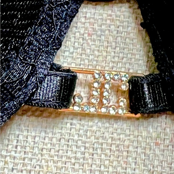 JUICY COUTURE Black Sexy Lace Cutout Bodysuit (XL) - Picture 6 of 8